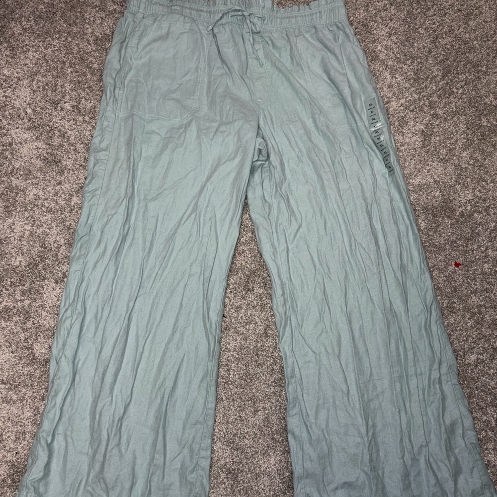 American Eagle Outfitters Light Blue Boot Cut Pants